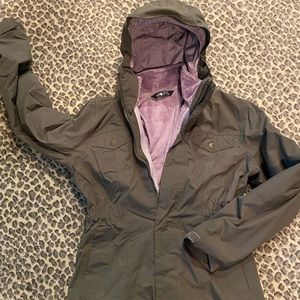 North face waterproof “tri-climate” ski jacket
